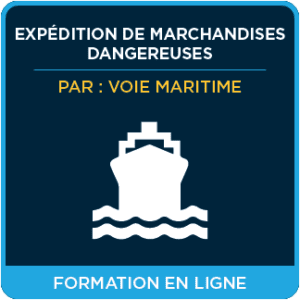 Expédition de marchandises dangereuses par voie maritime - Formation en ligne (français) - ICC Canada