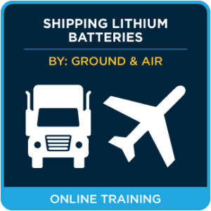 Shipping Lithium Batteries by Ground (49 CFR) and Air (IATA) - Online Training - ICC Canada