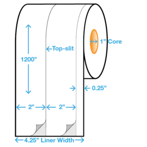 Epson C3500/C7500 Label, Inkjet Polypropylene, 2" x 2 Across, Rolls of 100 Feet - ICC Canada