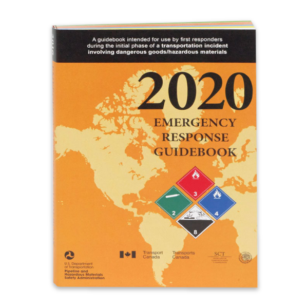 2020 Emergency Response Guide (ERG), English, 4" x 5.5" ICC