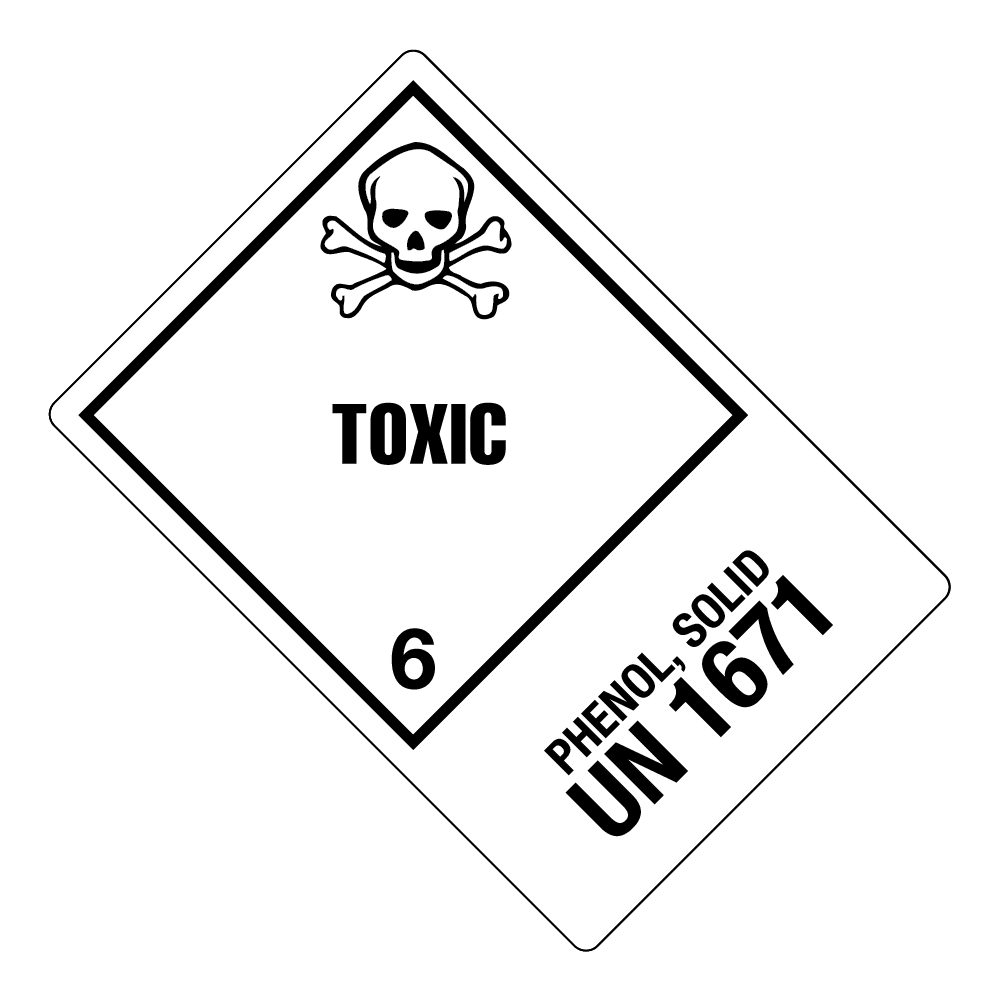 Hazard Class 6.1 - Toxic, 4